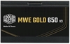 Picture of Zasilacz MWE Gold V3 650W ATX 3.1 80 Plus Non Modular 