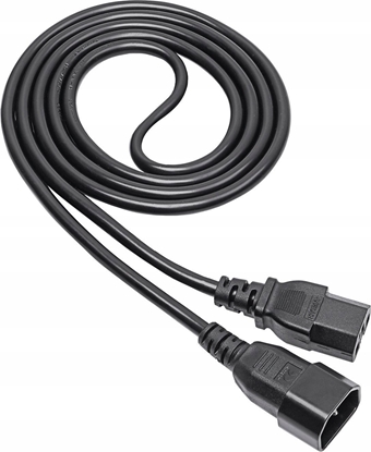 Picture of Zasilacz serwerowy Akyga AKYGA Power cable AK-UP-06 IEC C14 C15 250V/50Hz 1.8m