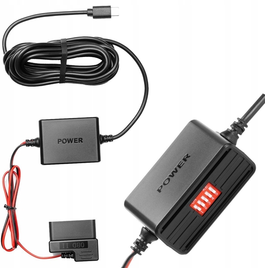 Picture of ZASILANIE TRYBU PARKINGOWEGO do portu OBD-II Hardwire Kit USB-C OBD
