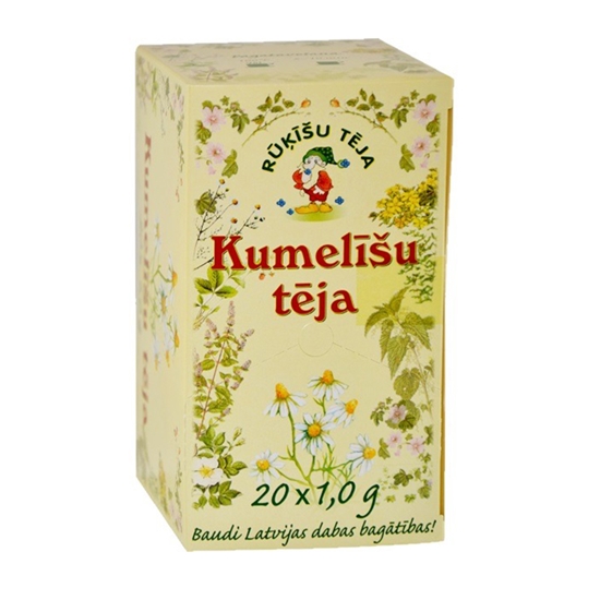 Picture of Zāļu tēja RŪĶĪŠU TĒJA, kumelīšu, 20 maisiņi paciņā x 1 g