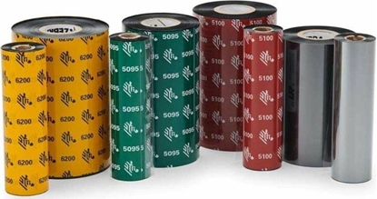 Attēls no Zebra 5095 Resin Ribbon 110mmx74m