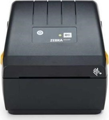 Attēls no zebra Thermal Transfer Printer (74/300M) ZD230; Standard EZPL, 203 dpi, (wersja europejska) and UK Power Cords, USB, Ethernet, Dispenser (Peeler)