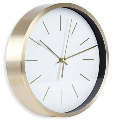 Picture of Zegar cienny biay zoty 25 cm