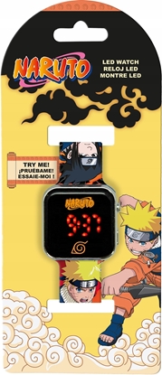 Attēls no Zegarek LED z kalendarzem Naruto NA00002 Kids Euroswan