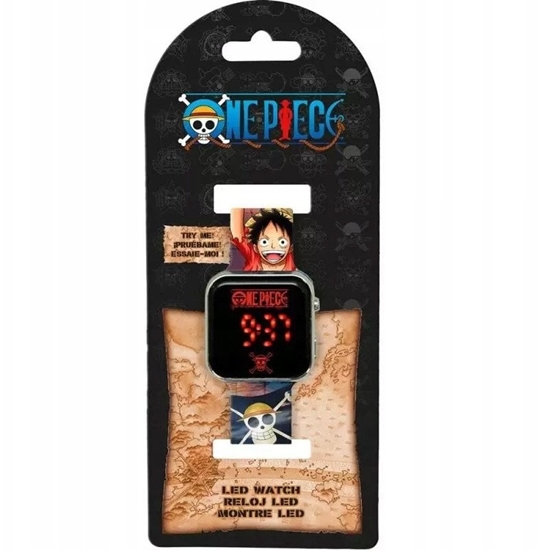 Picture of Zegarek LED z kalendarzem One Piece OP00006 Kids Euroswan