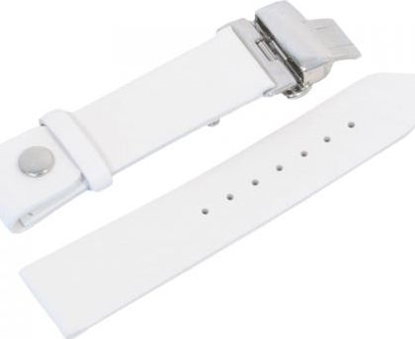 Attēls no Zeppelin Pasek skórzany biay 18mm