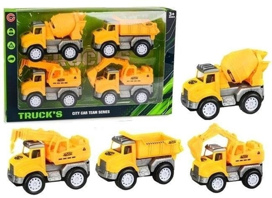 Изображение Zestaw aut budowlanych