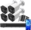 Picture of Zestaw do monitoringu EZVIZ 4x kamera PoE 8Mpx, rejestrator, dysk 2TB