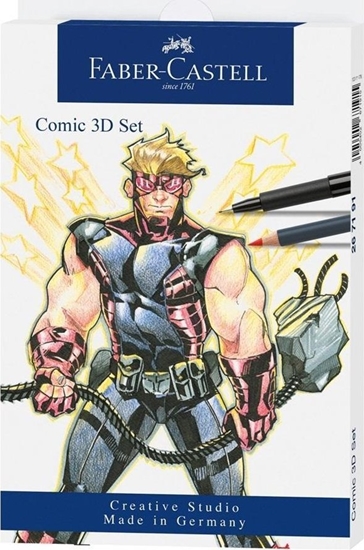 Изображение Zestaw do rysowania komiksów 11el