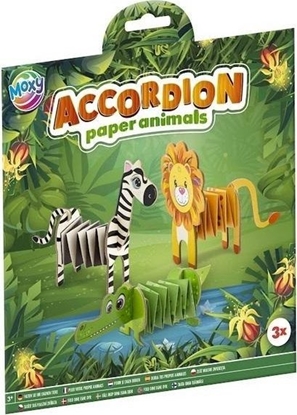 Attēls no Zestaw do zoenia zwierzatek z papieru Safari