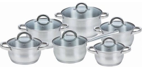 Picture of Zestaw garnków 12 elementów MR-2120-12 MAESTRO