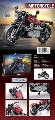 Изображение Zestaw Klocków Motocykl 469el. EDUKAMP