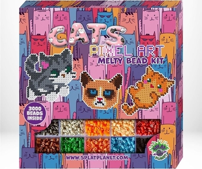 Picture of Zestaw koralików do prasowania Koty