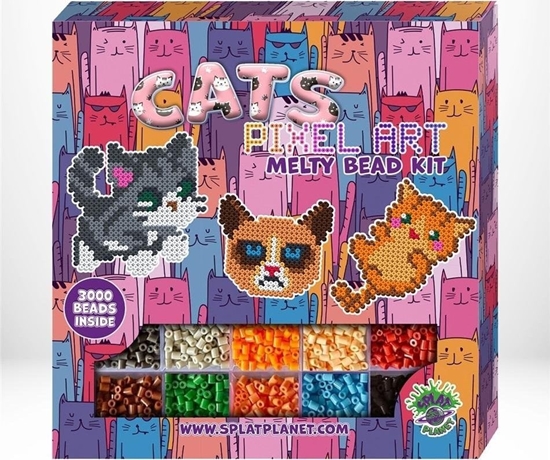 Picture of Zestaw koralików do prasowania Koty