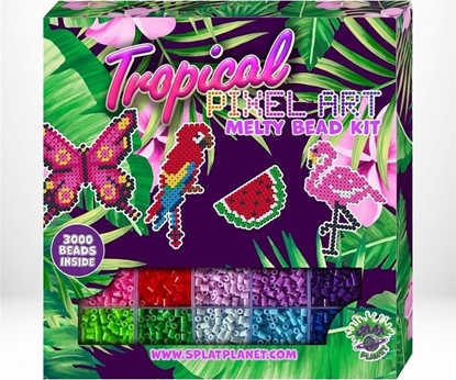 Изображение Zestaw koralików do prasowania Tropiki