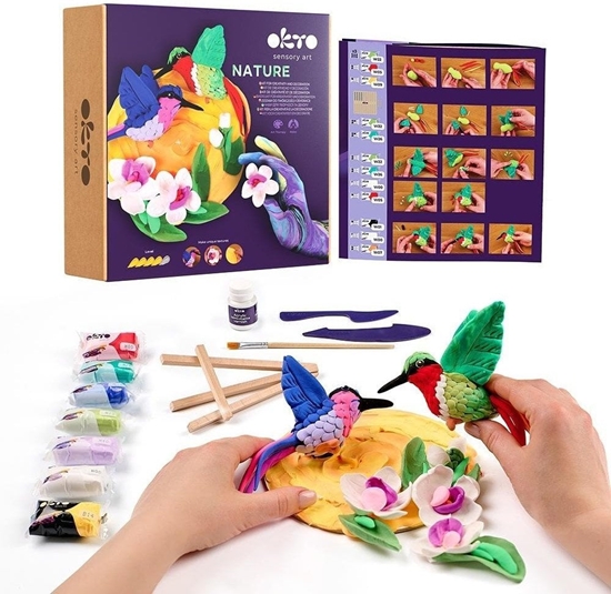 Picture of Zestaw kreatywny do modelowania 3D Kolibry