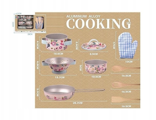 Picture of Zestaw metalowych garnków