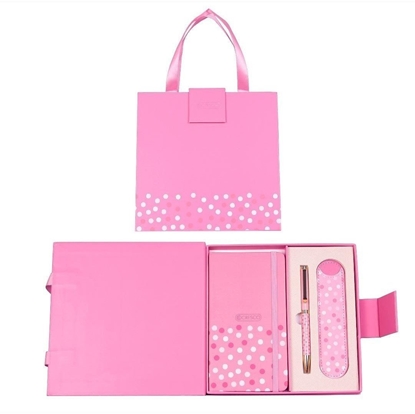 Picture of Zestaw prezentowy z dugopisem Premium ró