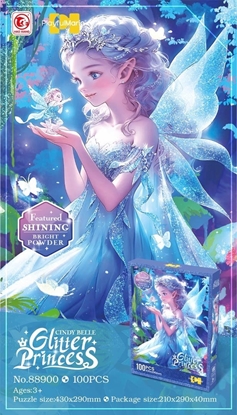 Picture of Zestaw Puzzli 100el. Ksiniczka Niebieska EDUKAMP