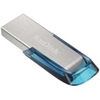 Picture of Zibatmiņa SanDisk Ultra Flair 128GB Blue/Silver