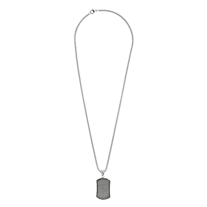 Attēls no ZIPPO BLACK CRYSTAL PENDANT NECKLACE