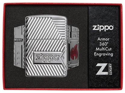 Изображение Zippo Lighter 29672 Armor™ Bolts Design