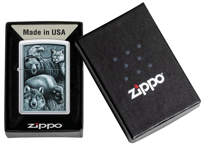 Attēls no Zippo Lighter 46237 Animal Kingdom Design