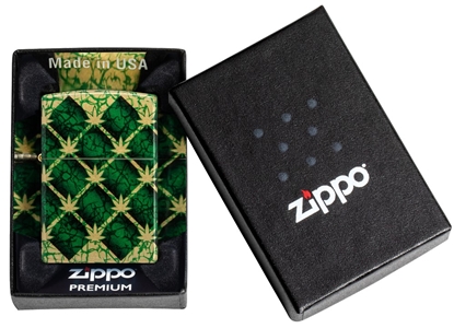 Attēls no Zippo Lighter 46265 Argyle Leaf Design
