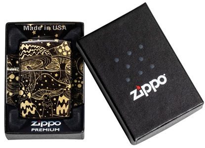 Attēls no Zippo Lighter 46277 Mushroom Drift Design