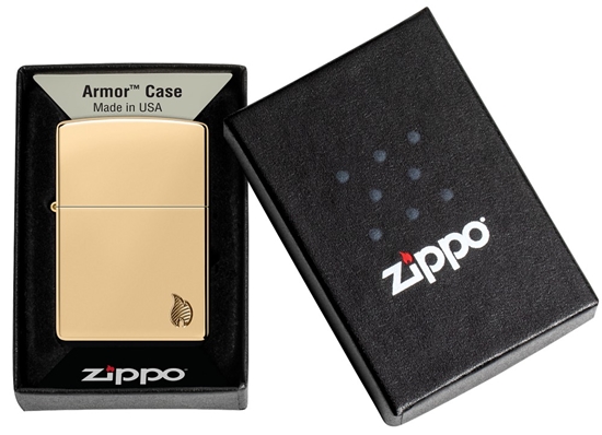 Picture of Zippo Lighter 46397 Armor® Flame Design