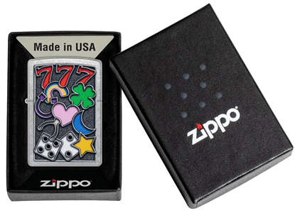 Attēls no Zippo Lighter 48682 All Luck Design