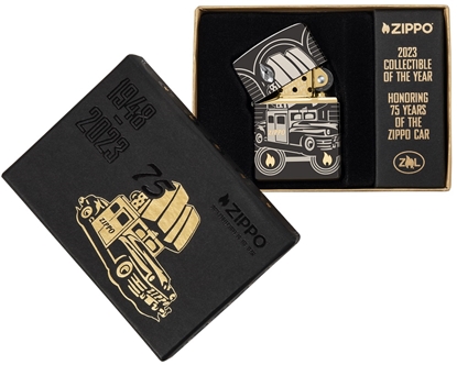 Attēls no Zippo Lighter 48693 Armor® Zippo Car 75 Design Collectible of the Year