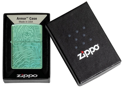 Picture of Zippo Lighter 48917 Armor® Map Design