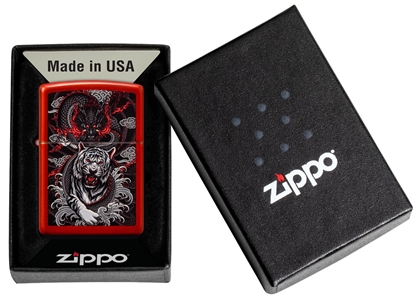 Picture of Zippo Lighter 48933 Dragon Tiger Design