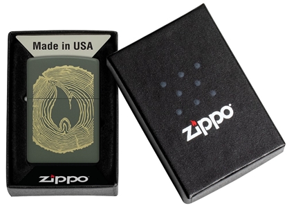 Picture of Zippo Lighter 48959 Wood Ring Design