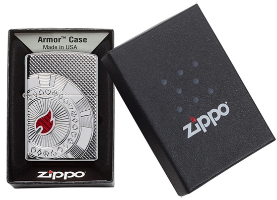 Picture of Zippo Lighter 49058 Armor™  Poker Chip Design
