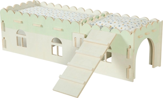 Picture of ZOLUX Domek drewniany dla królika, kawii, myszoskoczka COSY 9mm