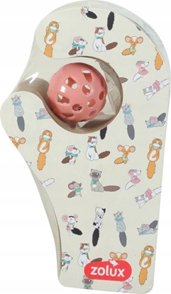 Picture of ZOLUX Drapka dla kota skadana CHATOUILLE apka z pik i kocimitk