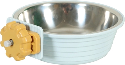 Attēls no ZOLUX Karmnik dla królika i kawii do mocowania plastik/inox COSY 350ml nieb