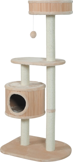 Picture of Zolux ZOLUX Drapak dla kota BAMBOO 3 kol. beowy 127 cm