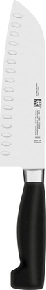 Изображение Zwilling Nó Santoku z rowkami Zwilling Four Star