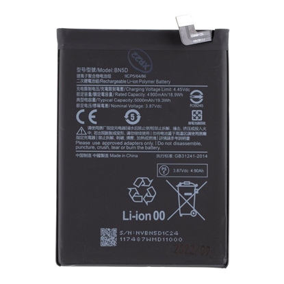 Attēls no - BN5D Xiaomi Battery 5000mAh (OEM)
