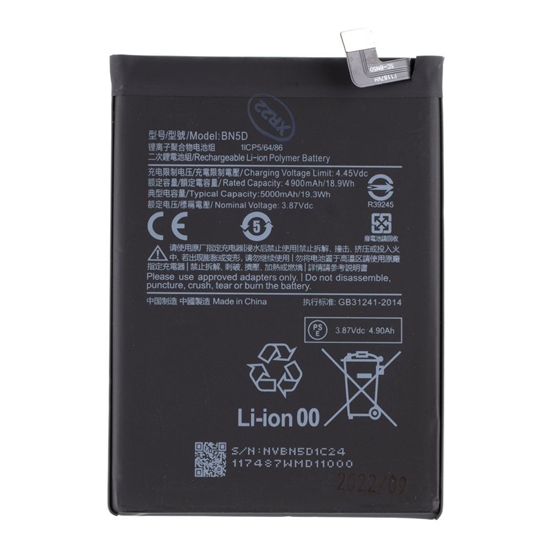 Picture of - BN5D Xiaomi Battery 5000mAh (OEM)