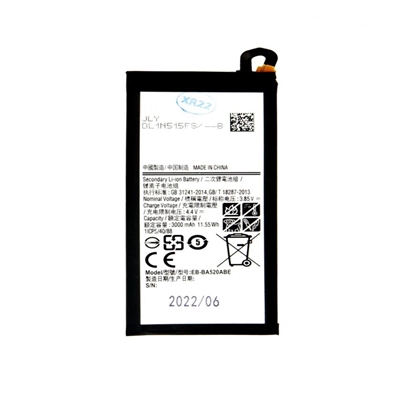 Изображение - EB-BA520ABE Battery for Samsung Li-Ion 3000mAh (OEM)