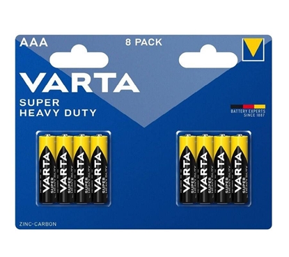 Picture of - Varta Super Heavy Duty AAA Battery 8pcs