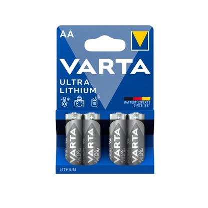 Picture of - Varta Ultra Lithium AA Battery 4pcs