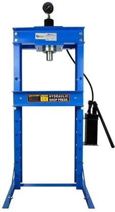 Attēls no #Prasa hydrauliczna 30T z manometrem i dwustopniow pomp (1)