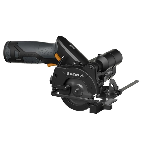 Изображение 12V Cordless Circular Saw 85 mm - Fixxpack 2.0 Set (incl. 2.0Ah battery & USB-C charging cable)