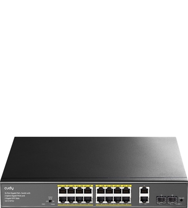 Picture of 16+2P Cudy GS1018PS2 PoE+ SFP