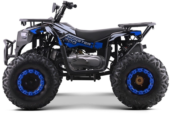 Изображение 1DEA.me Pojazd Quad Spalinowy 200CC MONSTER Niebieski